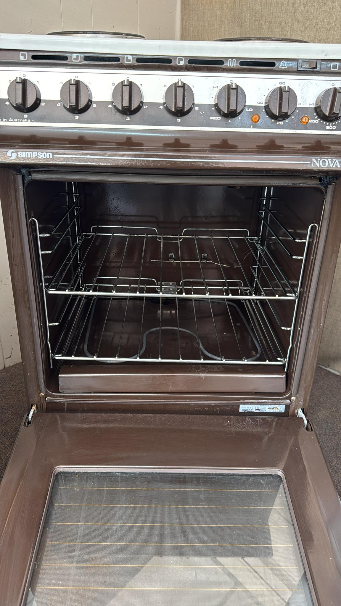 Simpson Freestanding Electric Stove- Nova (32867)