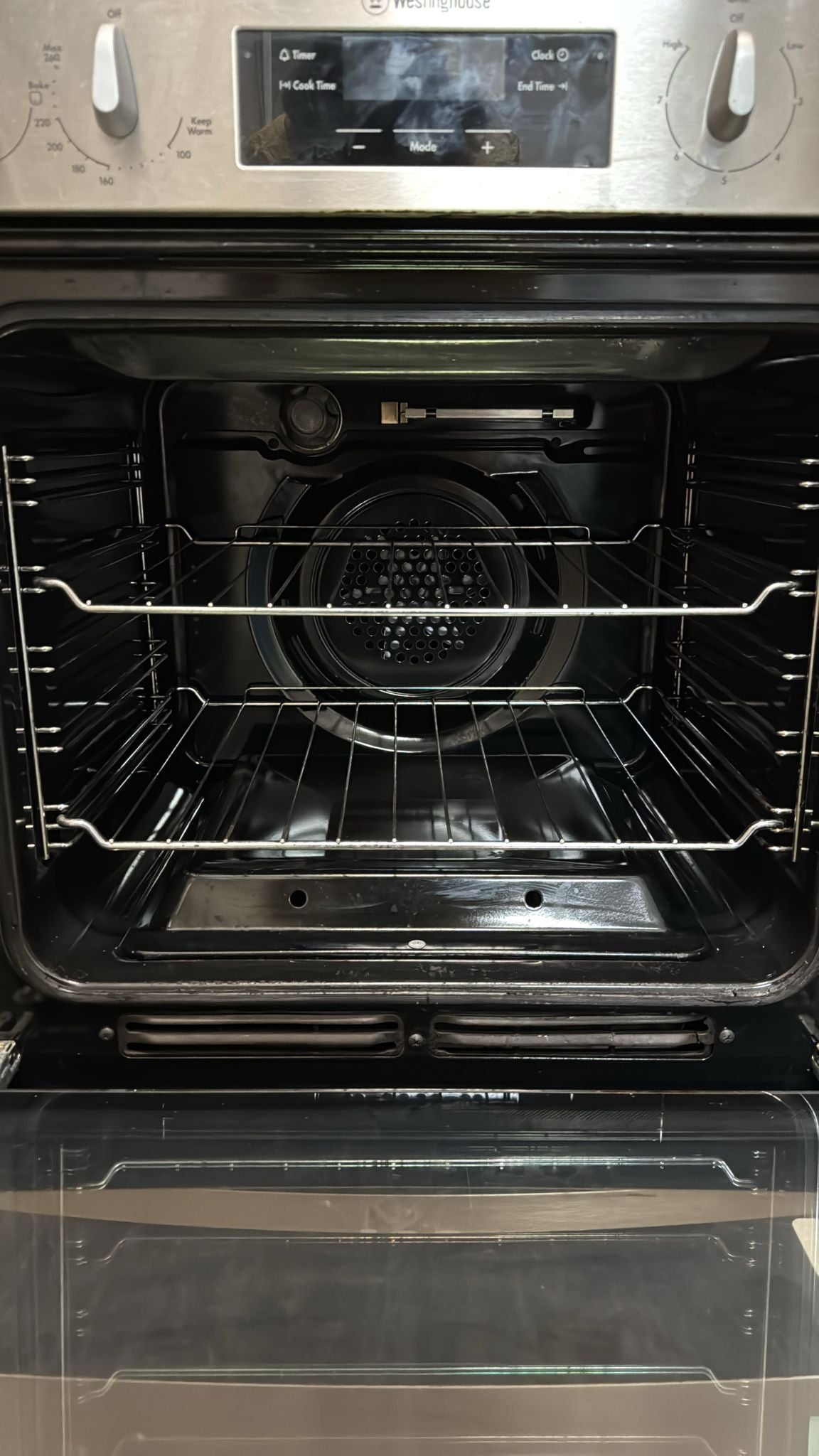 Westinghouse Fan Forced Natural Gas Wall Oven, 655G (32902)