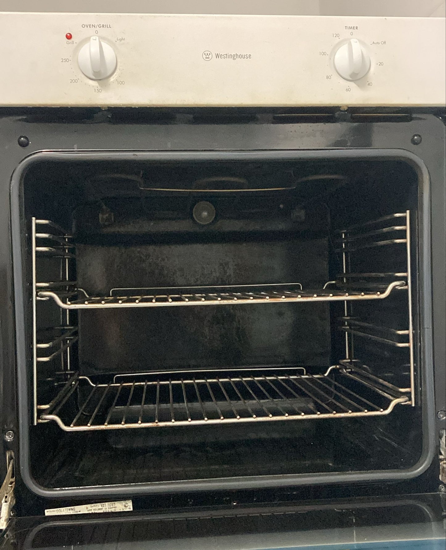 Westinghouse Natural Gas Under bench Oven (33071)