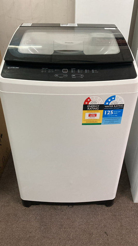 Stirling Top Loader Washing Machine 10kg STRTLW10W (33173)