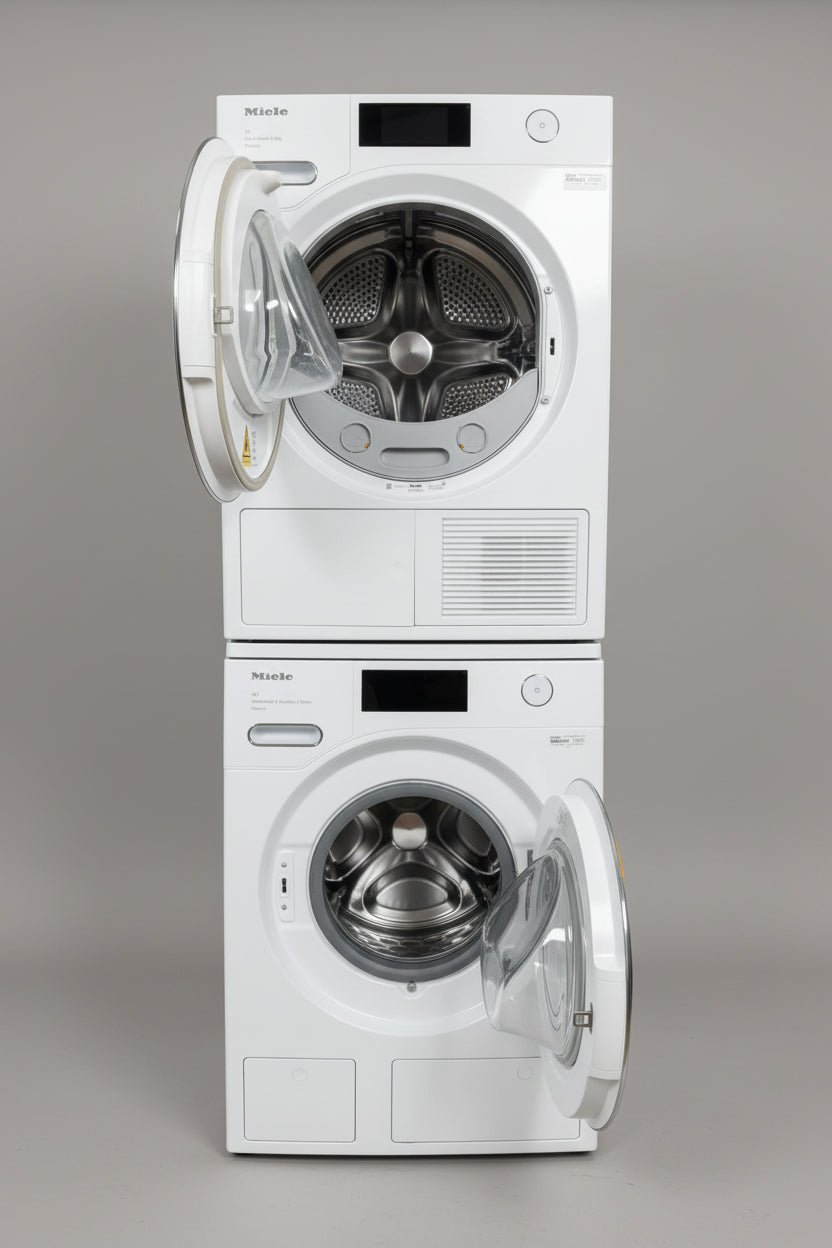Miele Washer and Dryer 9kg, WWV980WPS/ TWV780WP (33191, 33192)