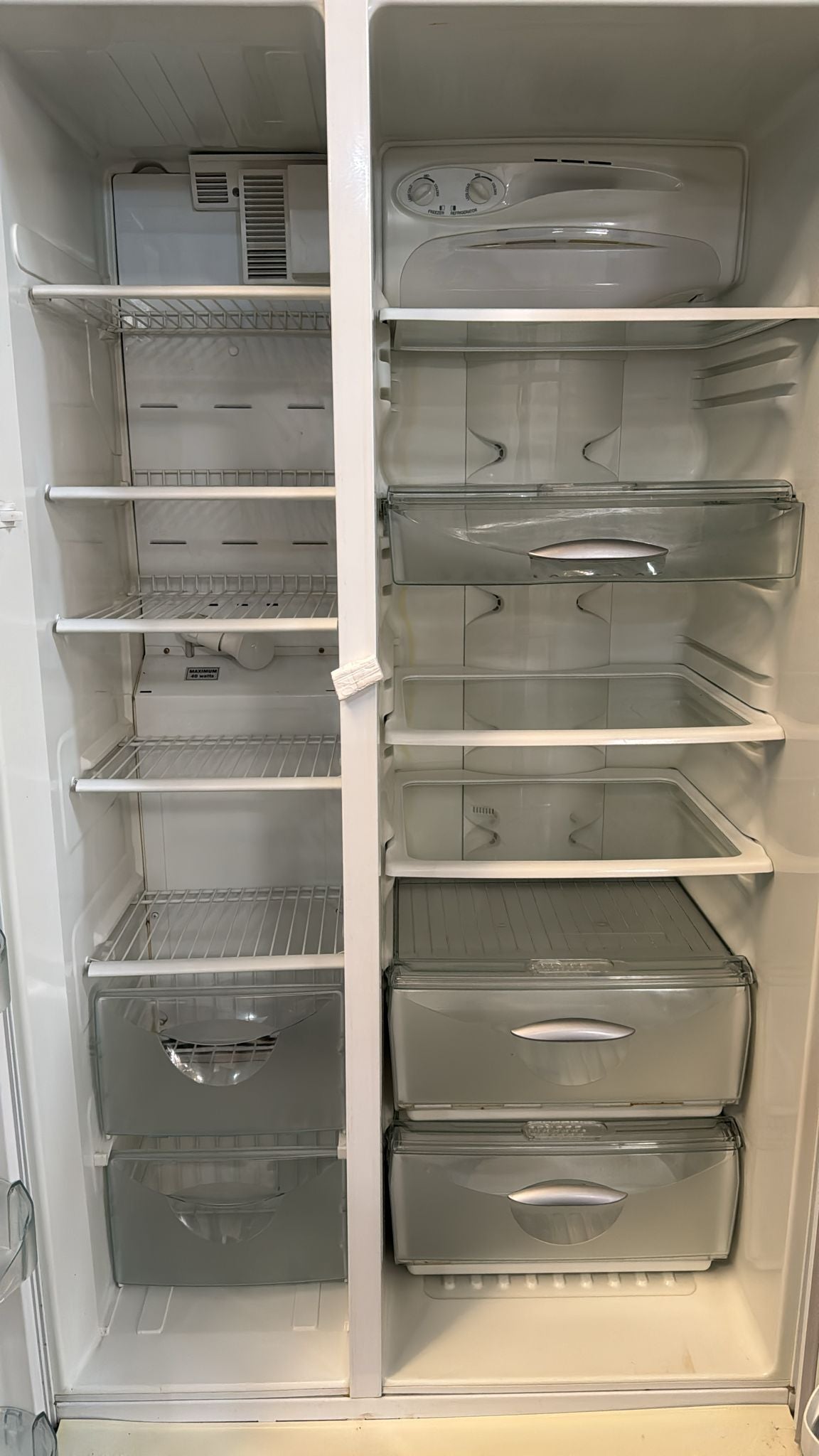 Westinghouse Side by Side Fridge Freezer 660L RS662V (33258)