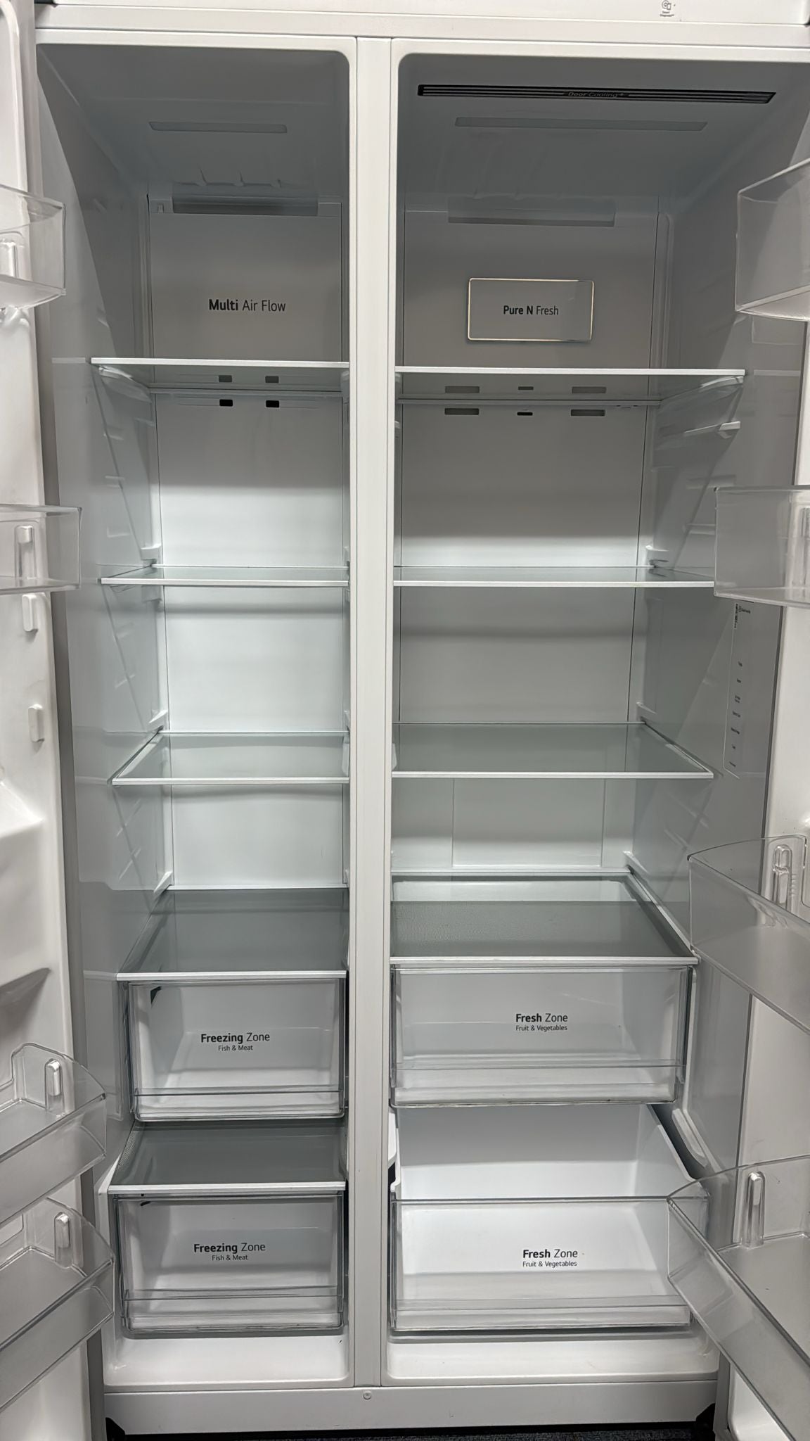 LG Side by Side Fridge Freezer 655L GSB655WL (33342)