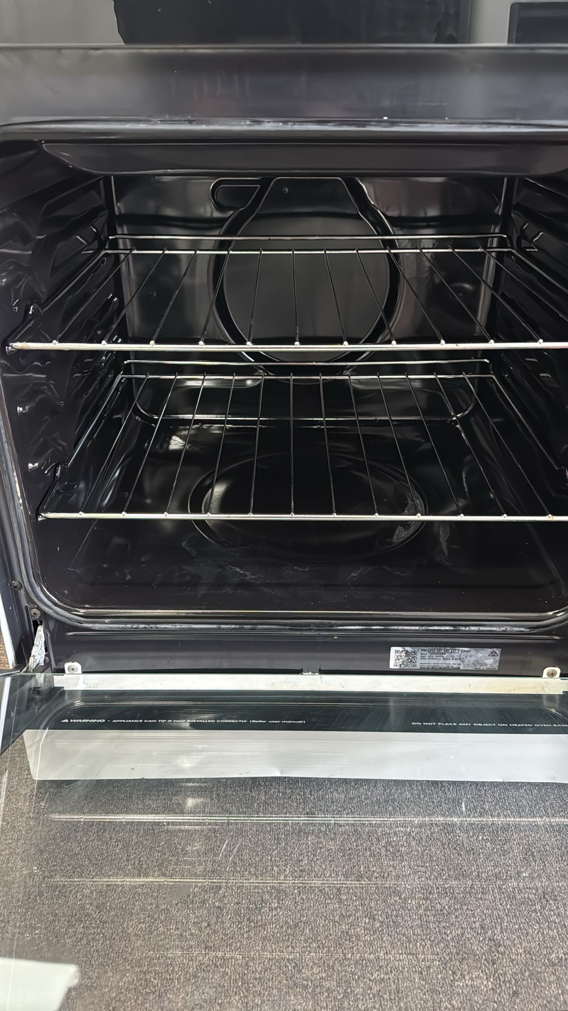 Chef 54cm Upright Cooker Freestanding Electric Stove 533 (33356)