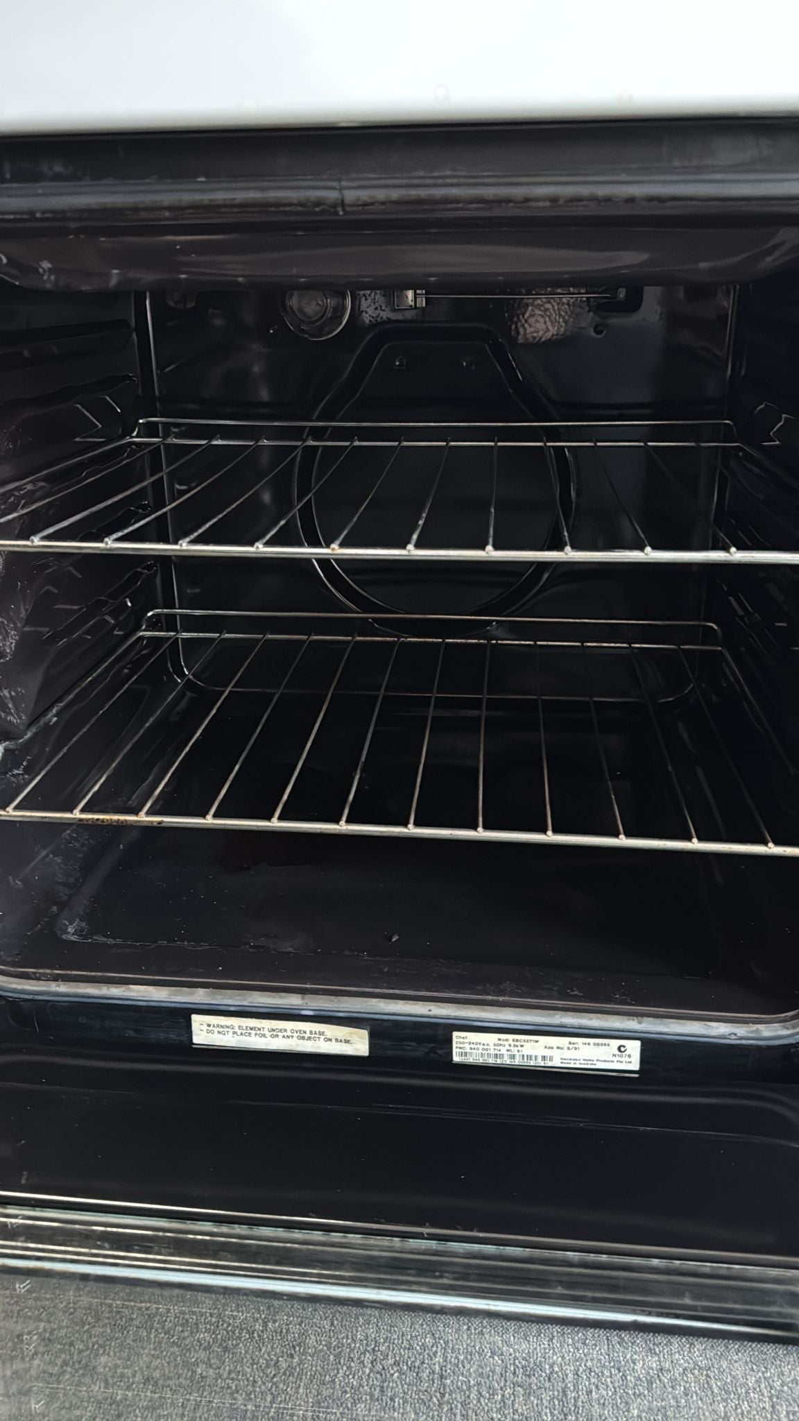 Chef 54cm Upright Cooker Freestanding Electric Stove (33358)