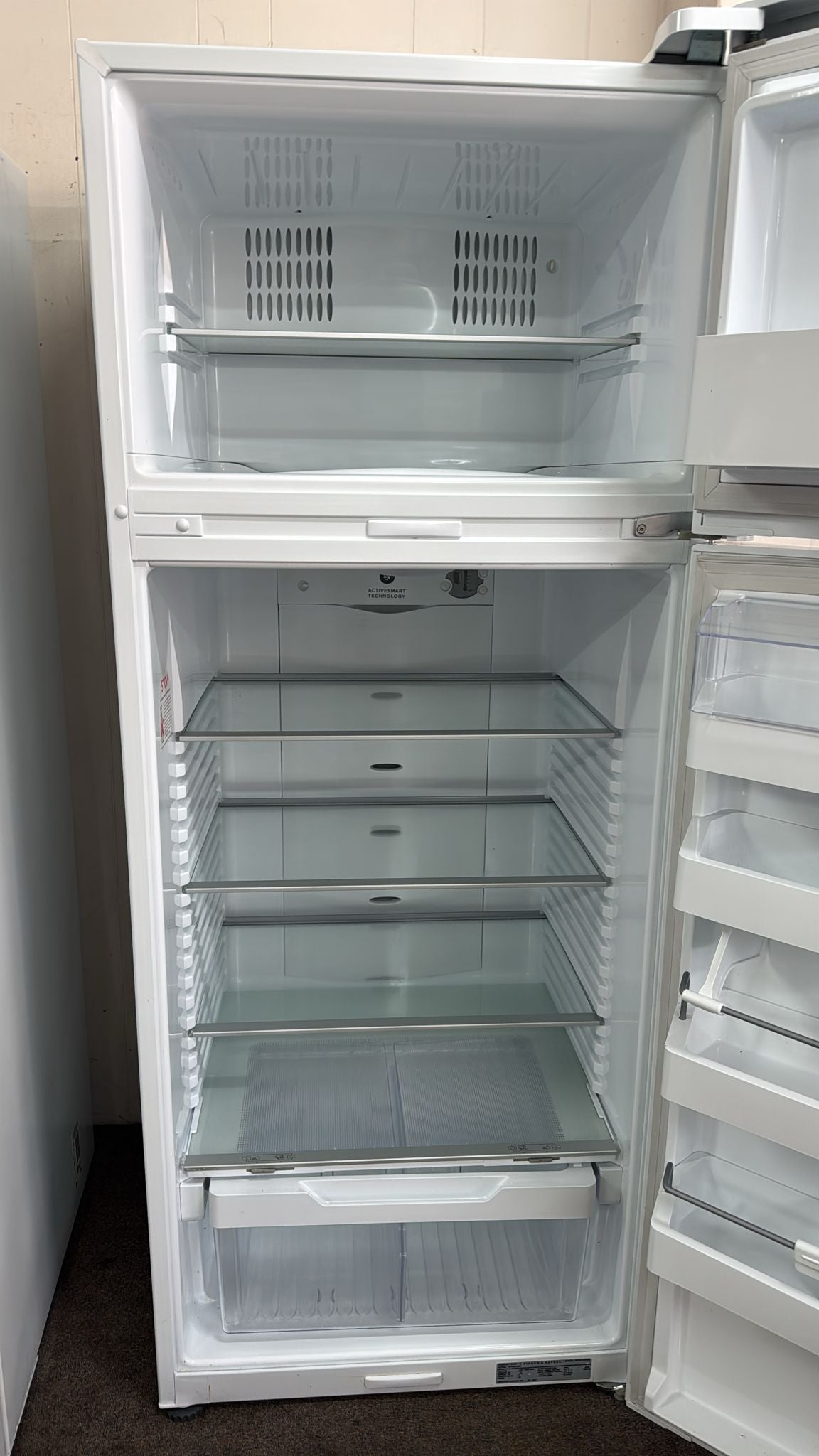 Fisher & Paykel Top Mount Fridge Freezer 380L, RF381TRPW6 (33382)