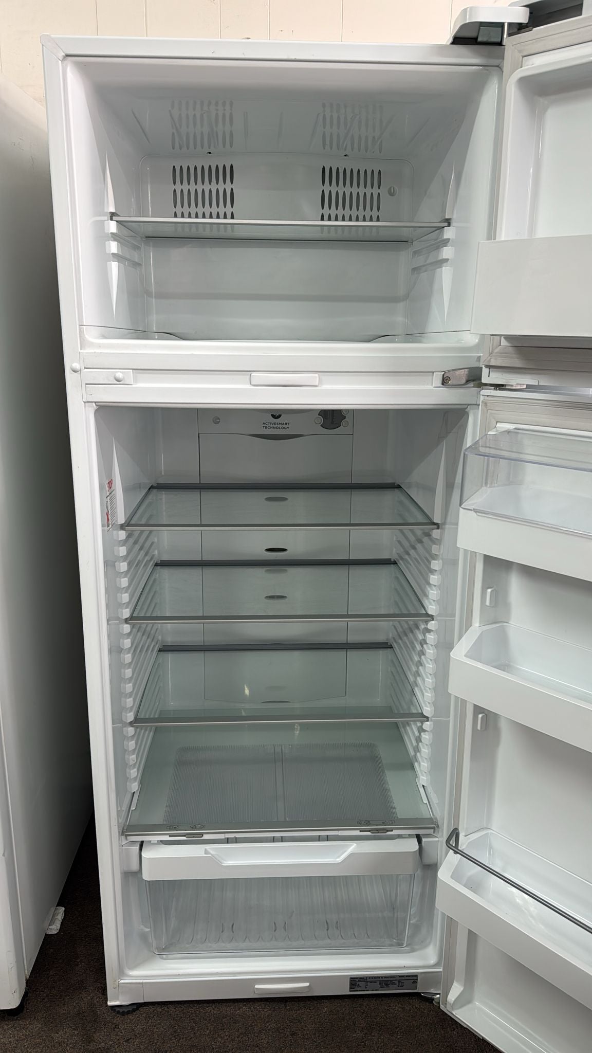 Fisher & Paykel Top Mount Fridge Freezer 380L, RF381TRPW6 (33383)