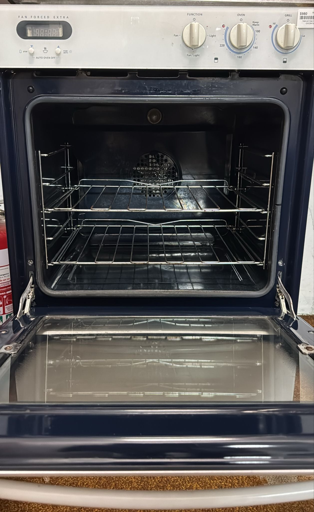 Chef Fan Forced Natural Gas Wall Oven 60cm (33240)