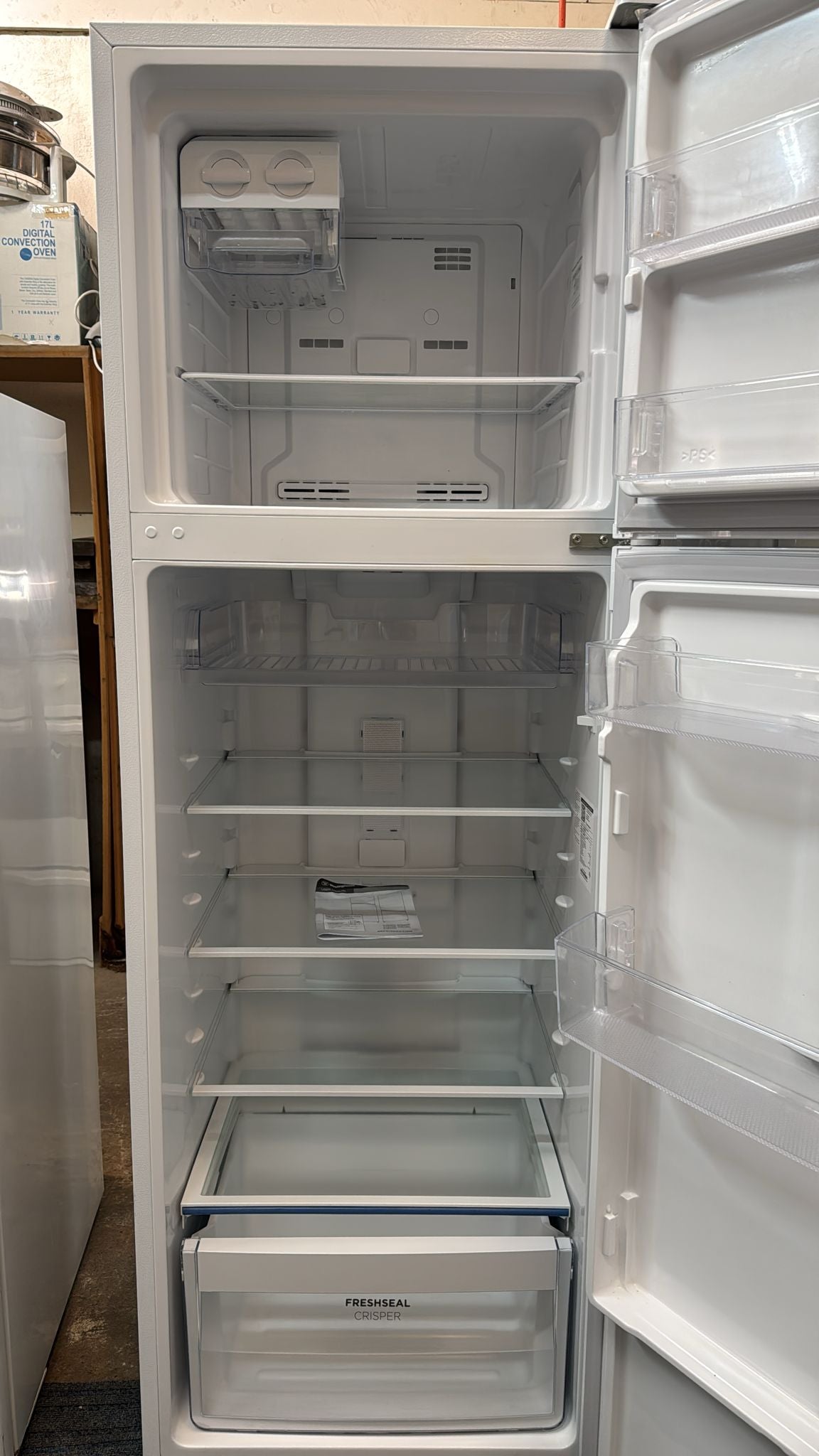 Westinghouse Top Mount Fridge Freezer WTB3400WK 341L (33388)