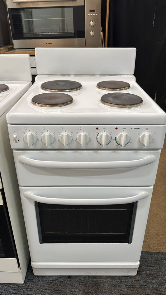 Chef 54cm Upright Cooker Freestanding Electric Stove (33390)