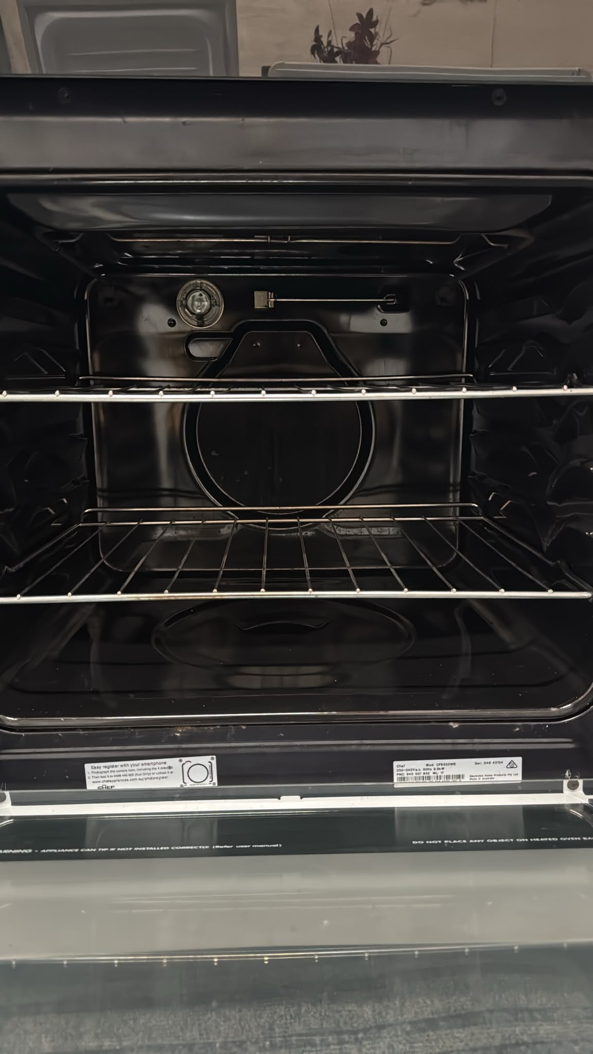 Chef 54cm Freestanding Electric Stove 533 (33423)