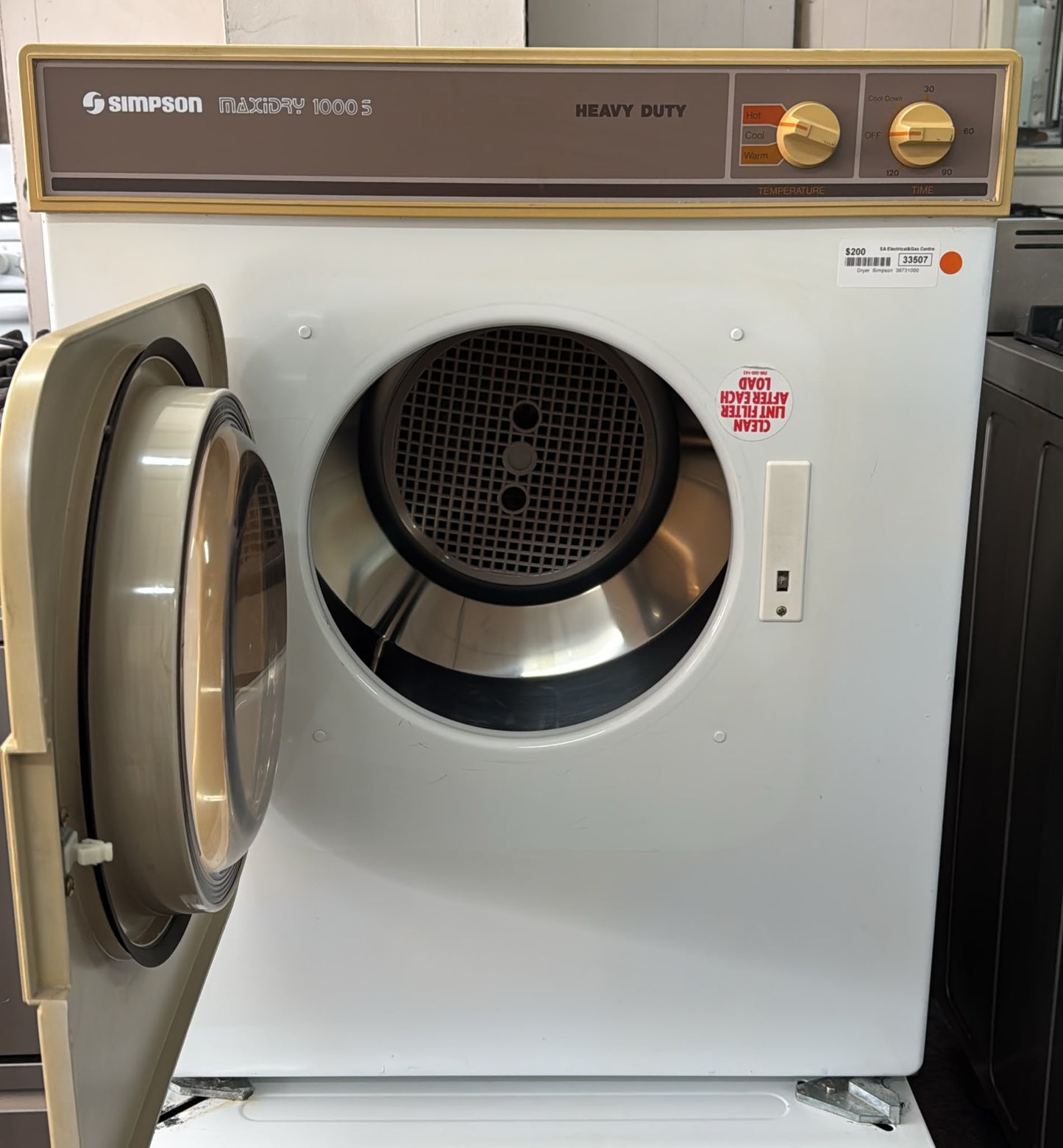 Simpson Dryer 4kg, 39731000 (33507)