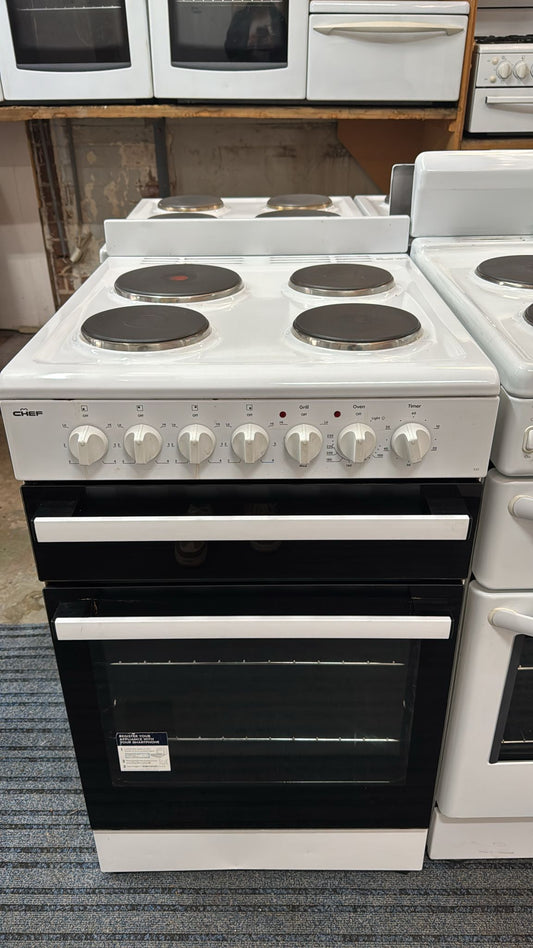 Chef 533 54cm Freestanding Electric Stove (33616)