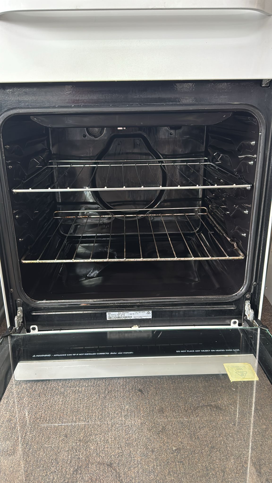 Chef 535 Freestanding Electric Stove 54cm (33639)