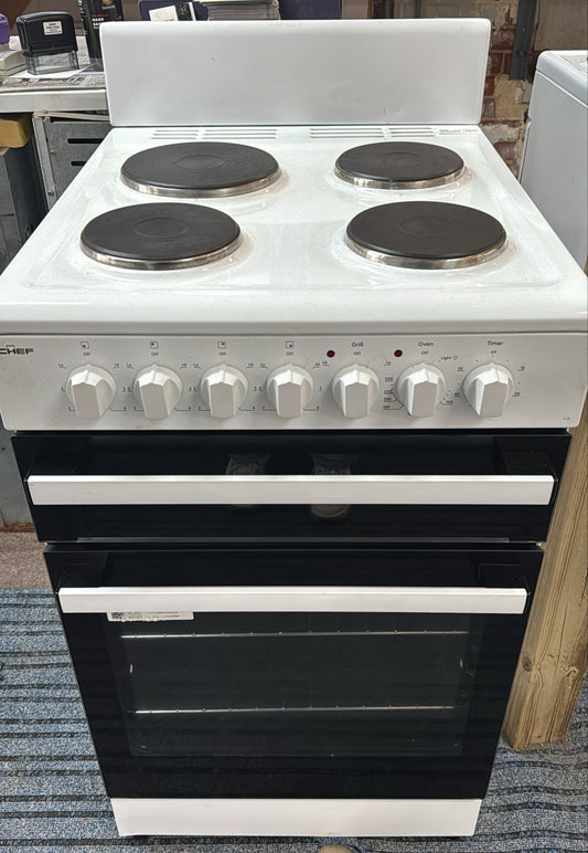 Chef 533 54cm Freestanding Electric Stove (33642)