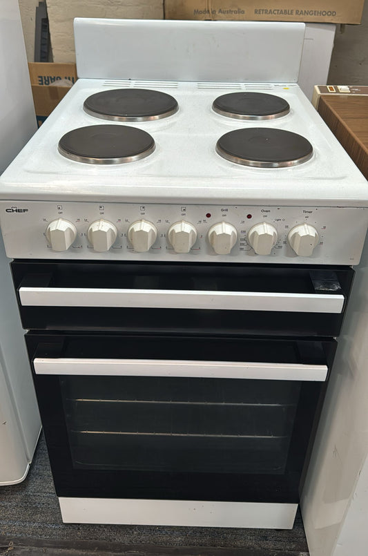 Chef 533 54cm Freestanding Electric Stove (33644)