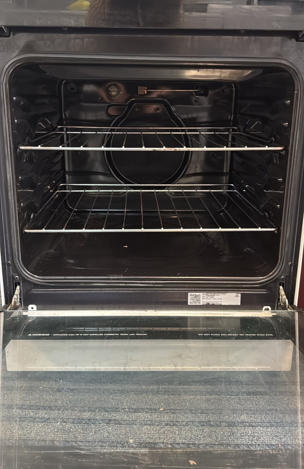 Chef 533 54cm Freestanding Electric Stove (33722)