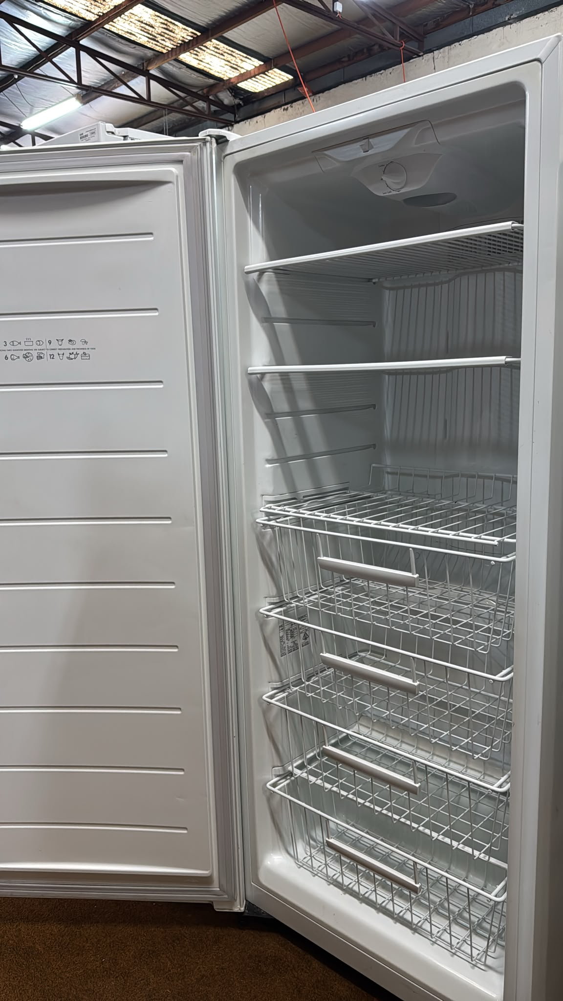 Westinghouse Upright Freezer Only 362L, FJ362 (33729)