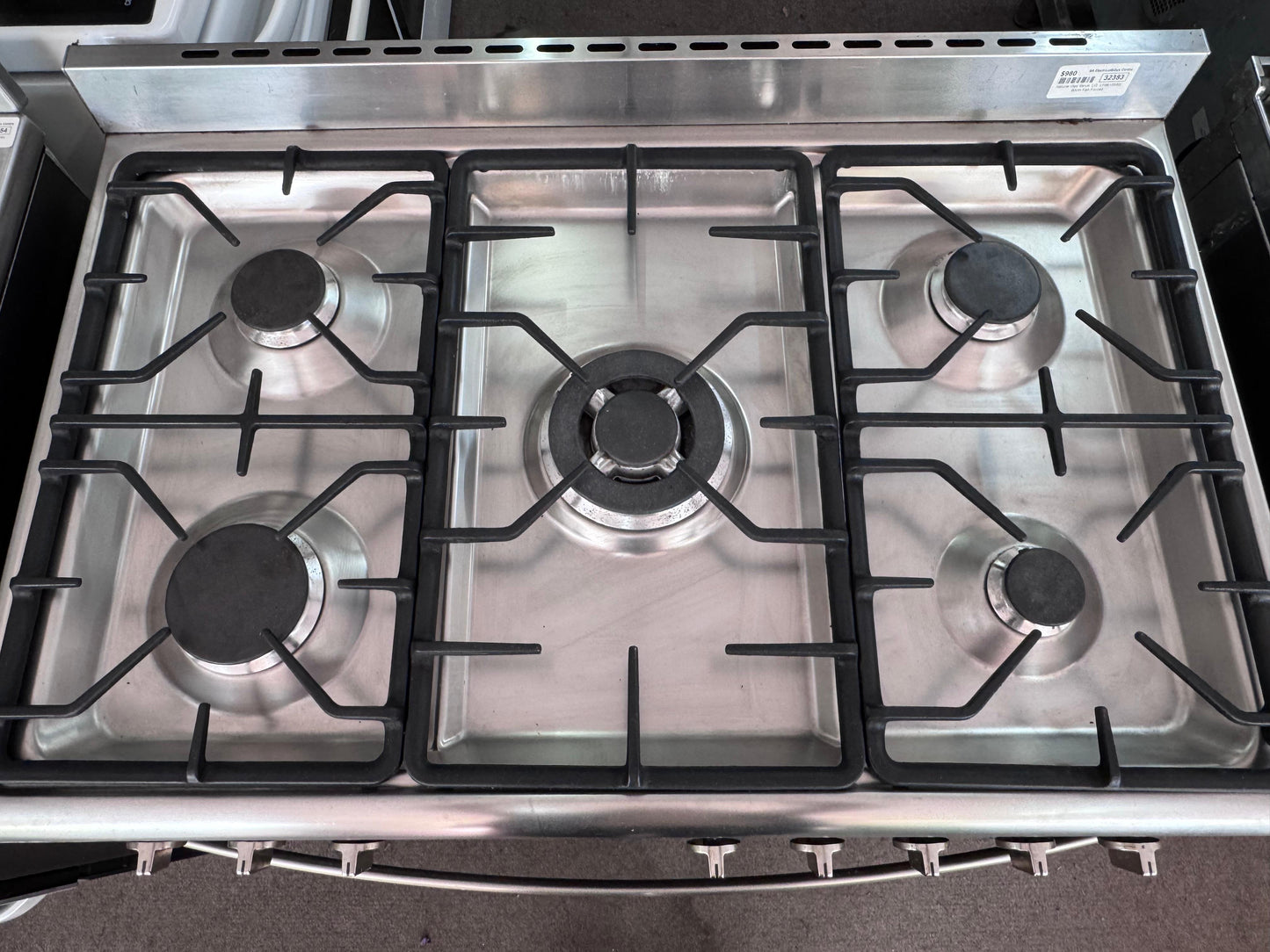 LG Dual Fuel Fan Forced Gas Stove 90cm, 6 Months Warranty (32383 F)