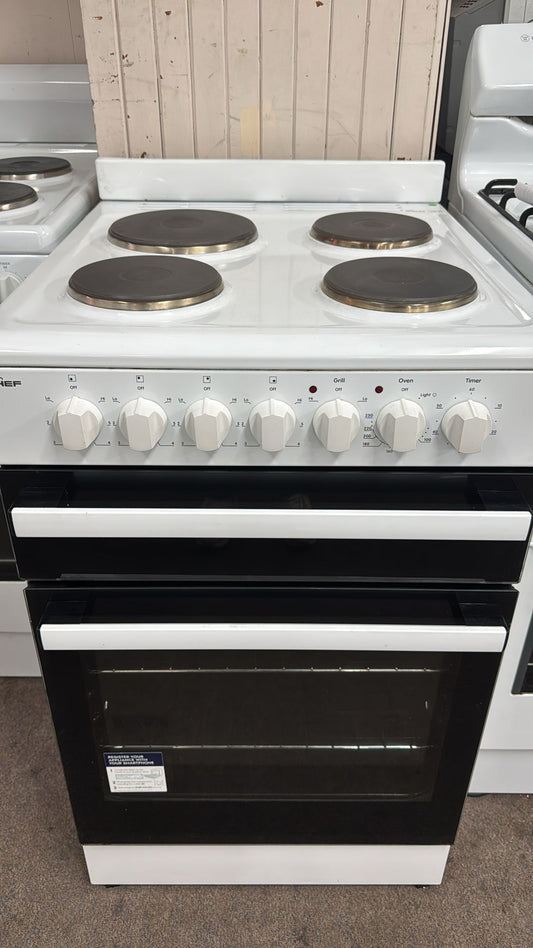 Chef 54cm Upright Cooker Freestanding Electric Stove 533 (32519)