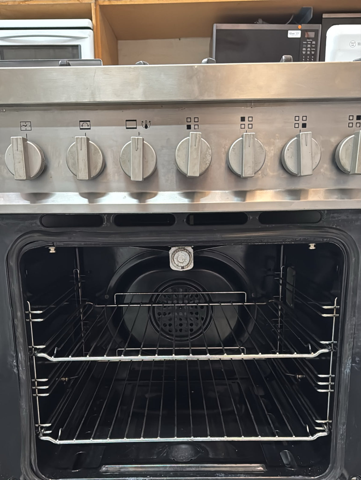 Euro 60cm Natural Gas Stove, Fan Forced (33842)