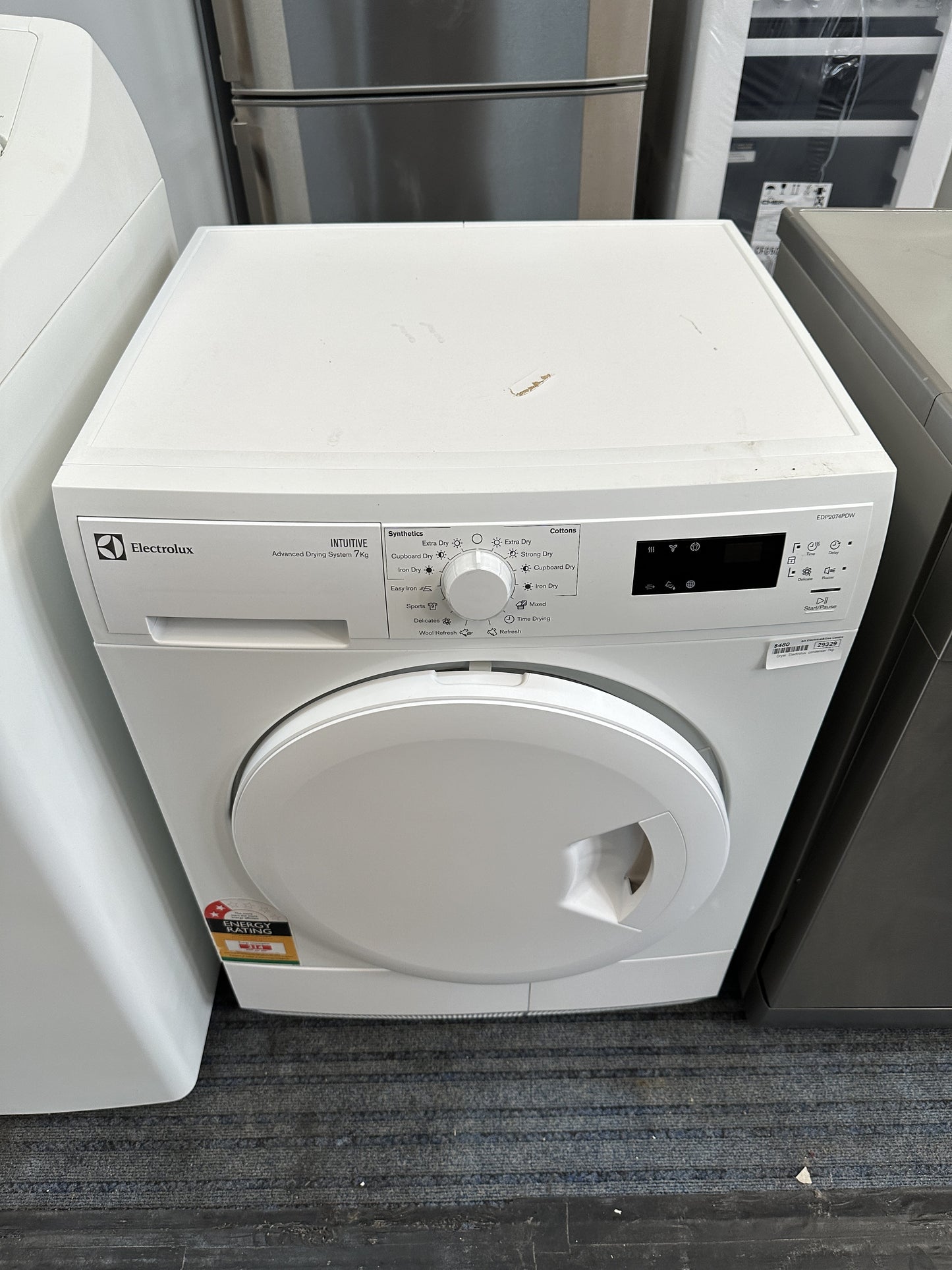 Electrolux Condenser Dryer 7kg EDP2074PDW