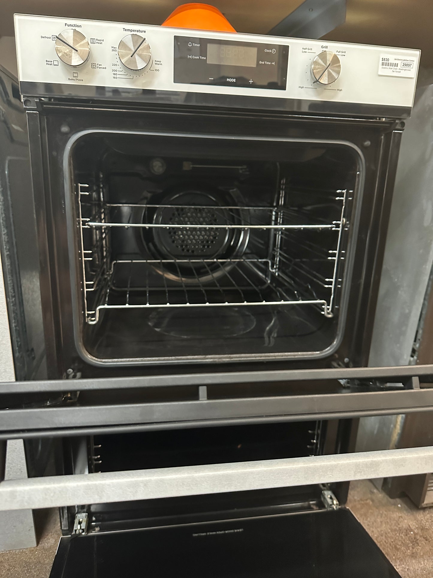 Westinghouse Fan Forced Electric Wall Oven