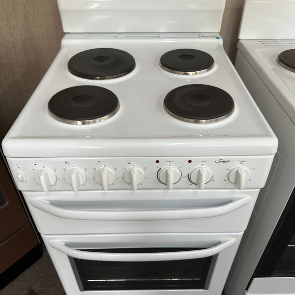 Chef 54cm Upright Cooker Freestanding Electric Stove
