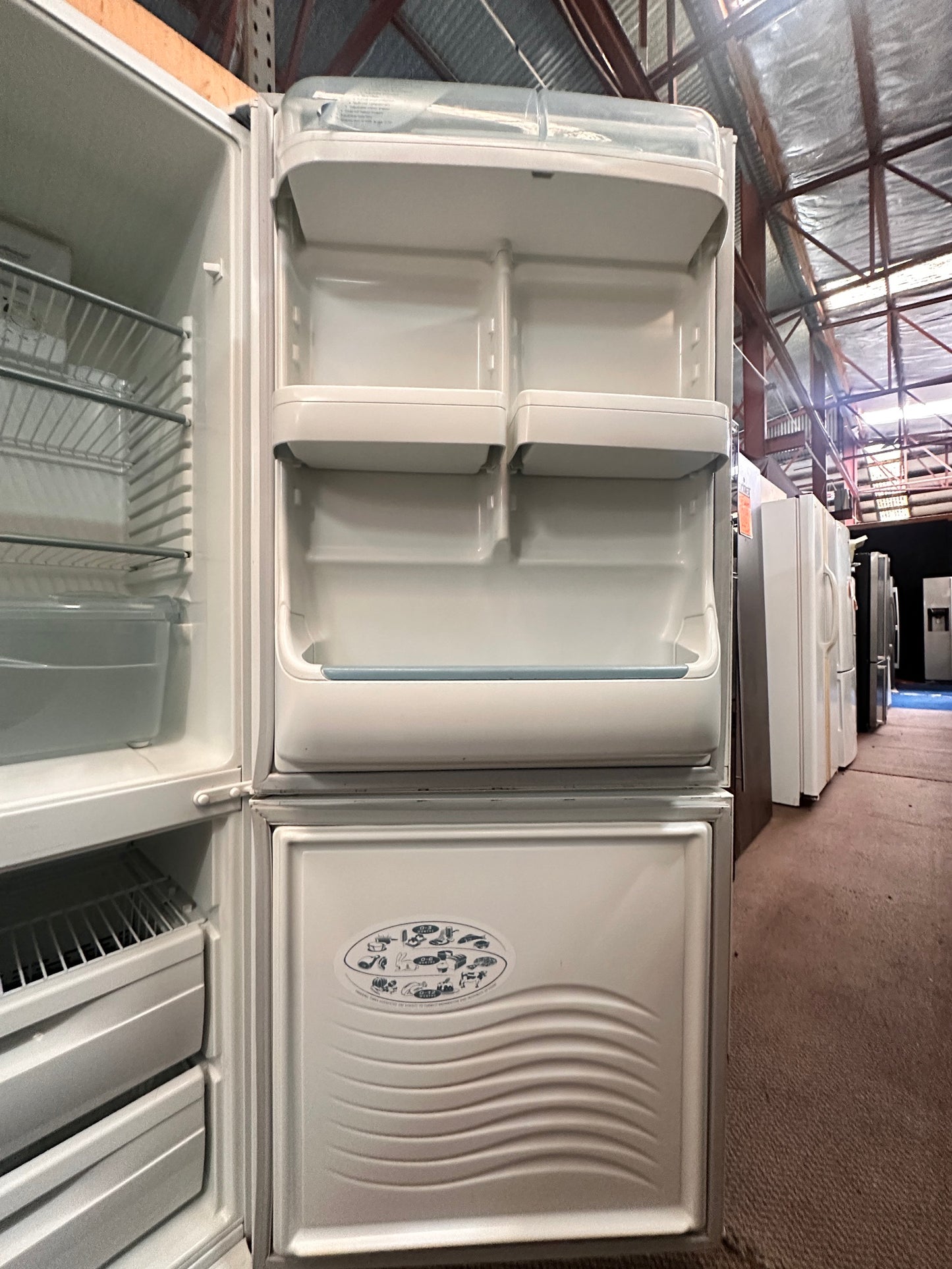 Westinghouse Bottom Mount Fridge Freezer 420L BJ425T-R