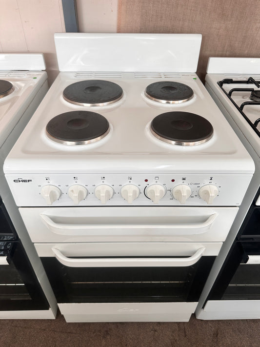 Chef 54cm Upright Cooker Freestanding Electric Stove 535