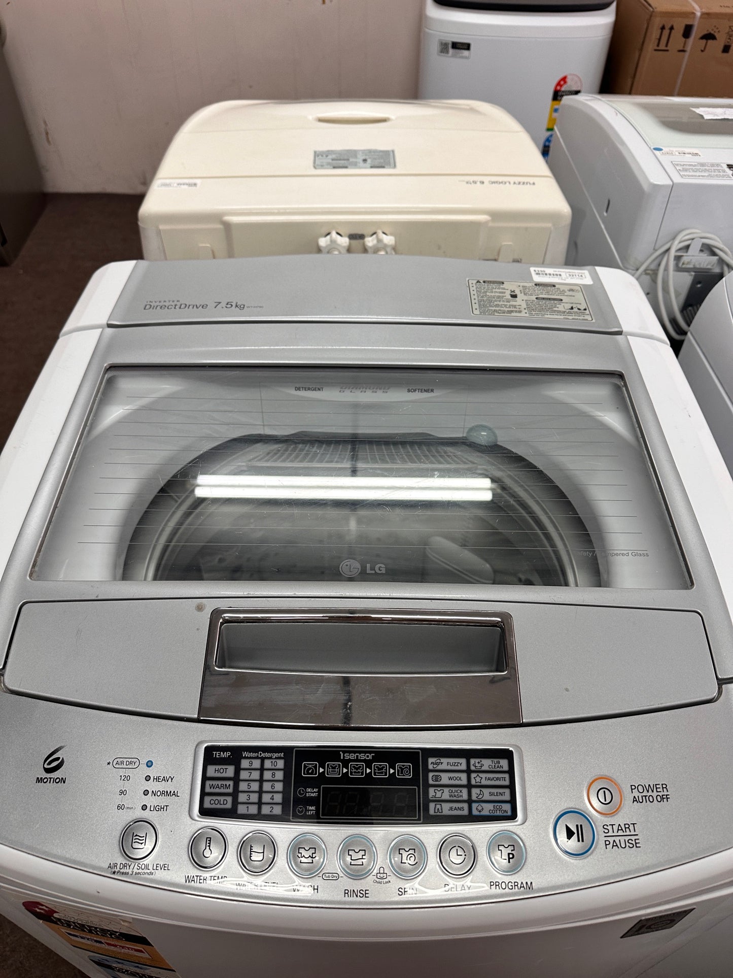 LG Top Loader Washing Machine 7.5kg WT-H750