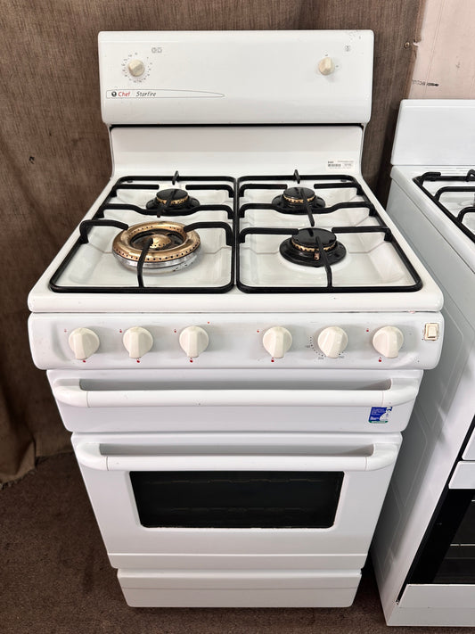 Chef 54cm Natural Gas Freestanding Stove Starfire
