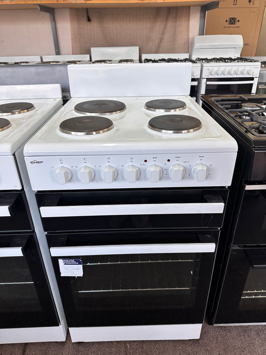 Chef 54cm Upright Cooker Freestanding Electric Stove 533