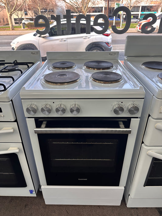 Euromaid 54cm Fan Forced Upright Cooker Freestanding Electric Stove FFS5463W