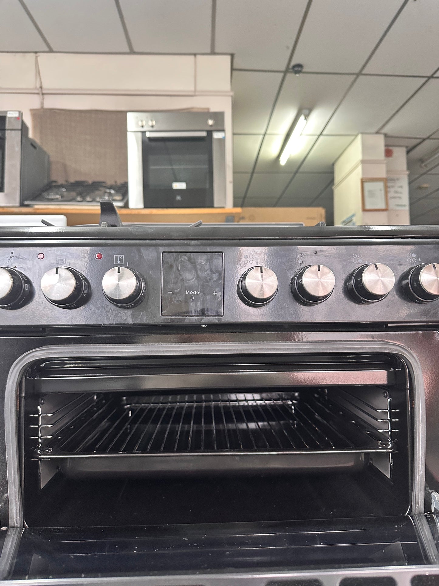 Belling 60cm Dual Fuel Freestanding Cooker Gas Cooktop & Electric Double Oven BFS60DODF