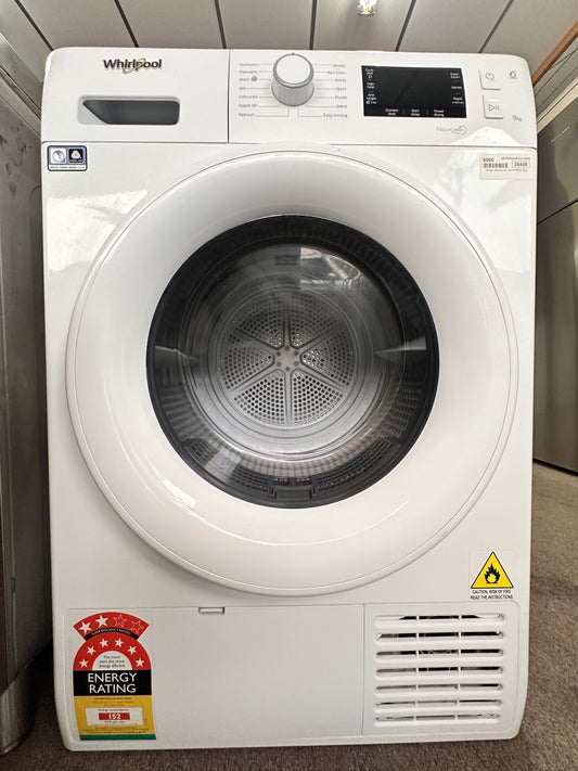Whirlpool 9kg Heat Pump Dryer WFHPM22