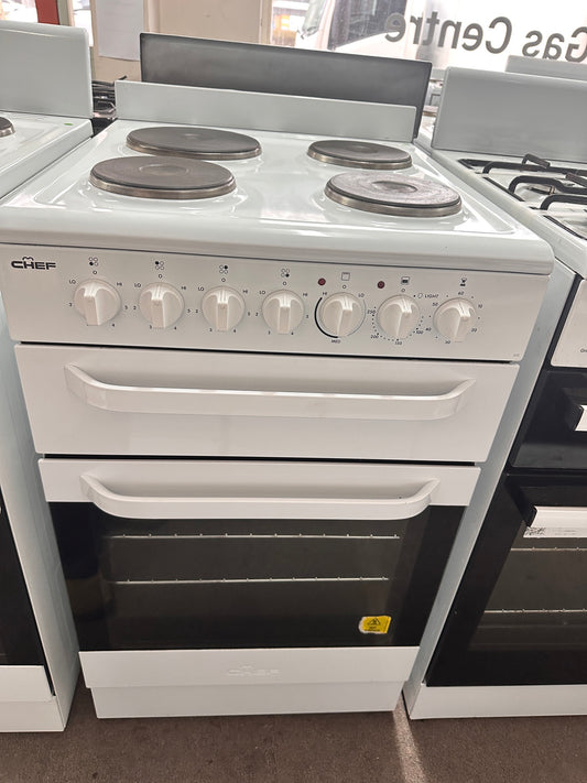 Chef 54cm Upright Cooker Freestanding Electric Stove 535