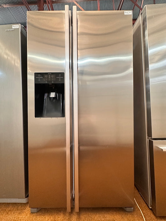 Smeg Side by Side Fridge Freezer 608L SR590X Stainless
