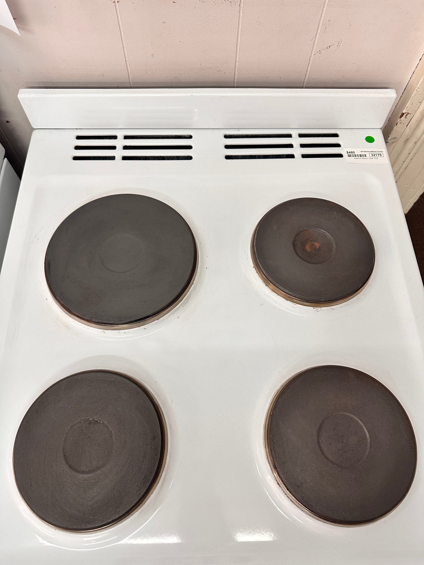 Chef 54cm Upright Cooker Freestanding Electric Stove 533