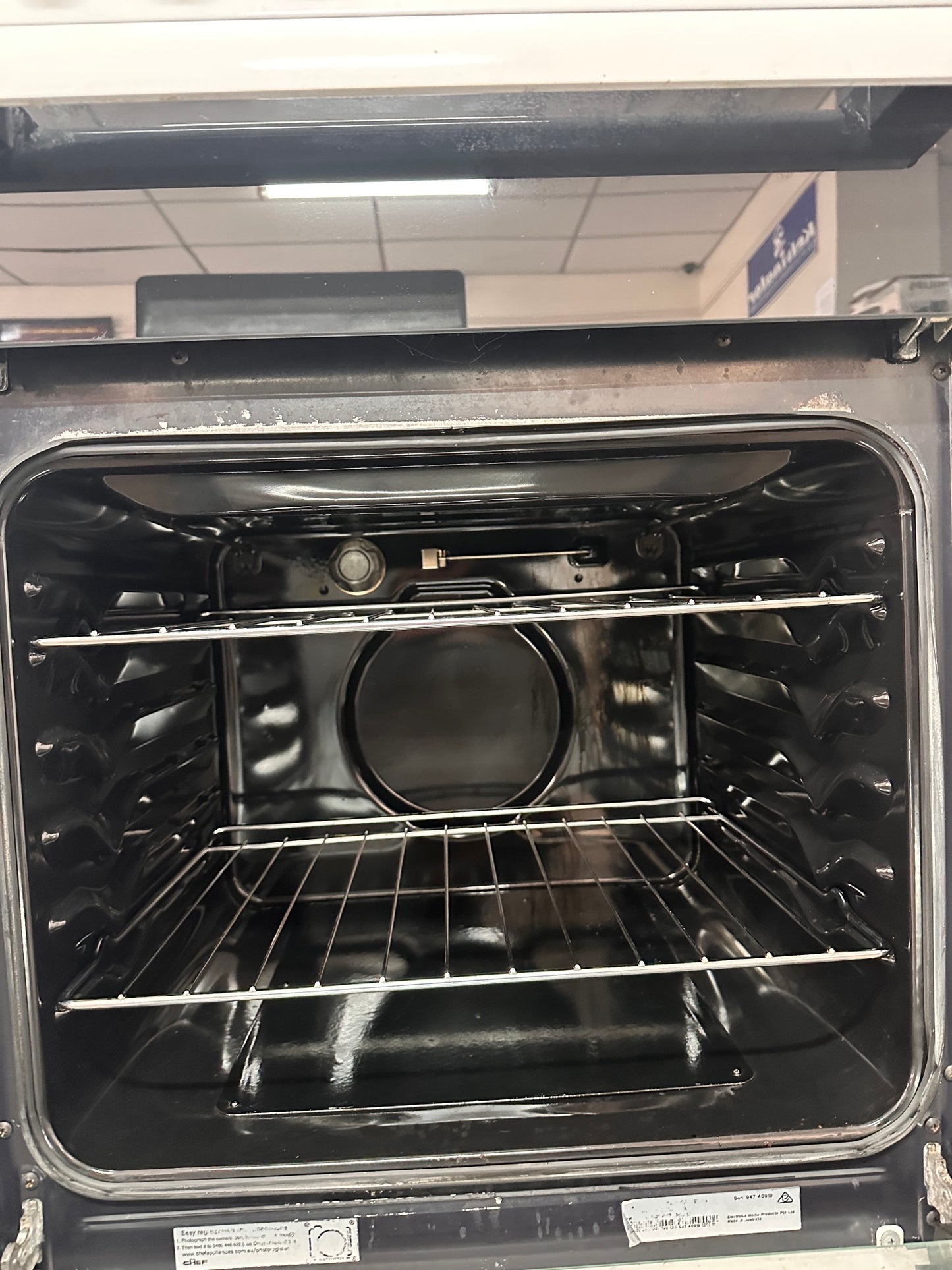 Chef 54cm Upright Cooker Freestanding Electric Stove 533