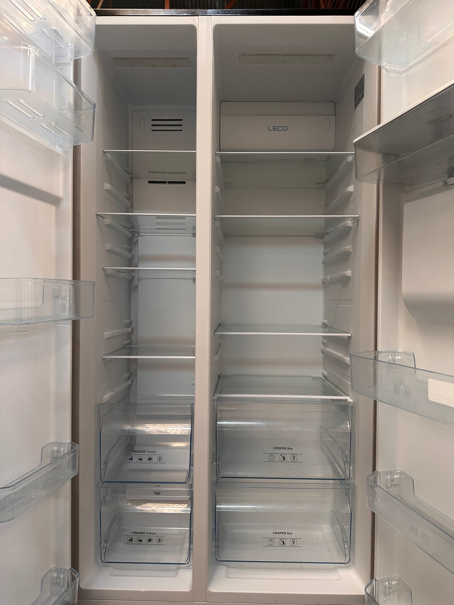 CHIQ Side by Side Fridge Freezer 559L CSS558NBSD