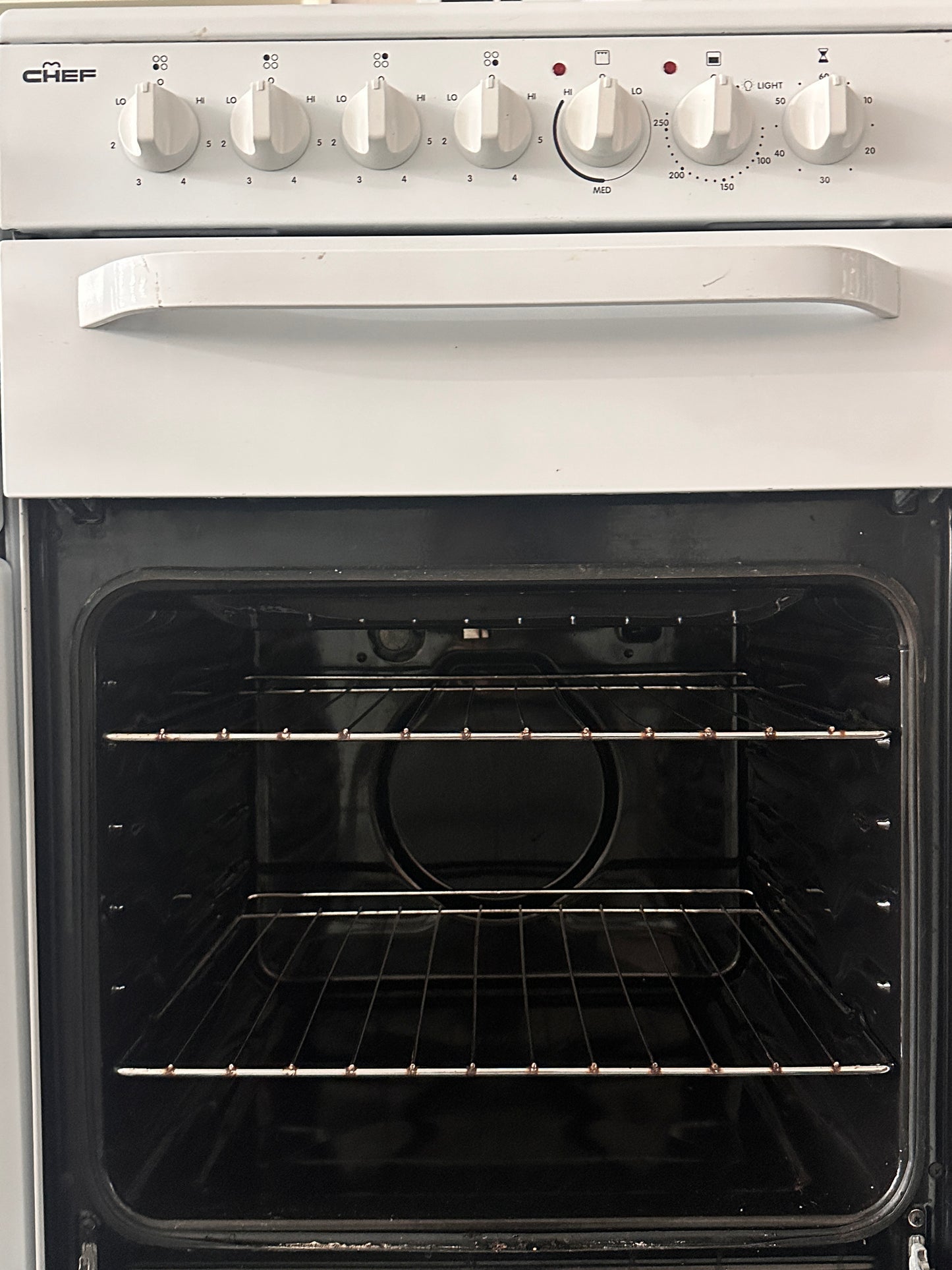 Chef 54cm Upright Cooker Freestanding Electric Stove 535