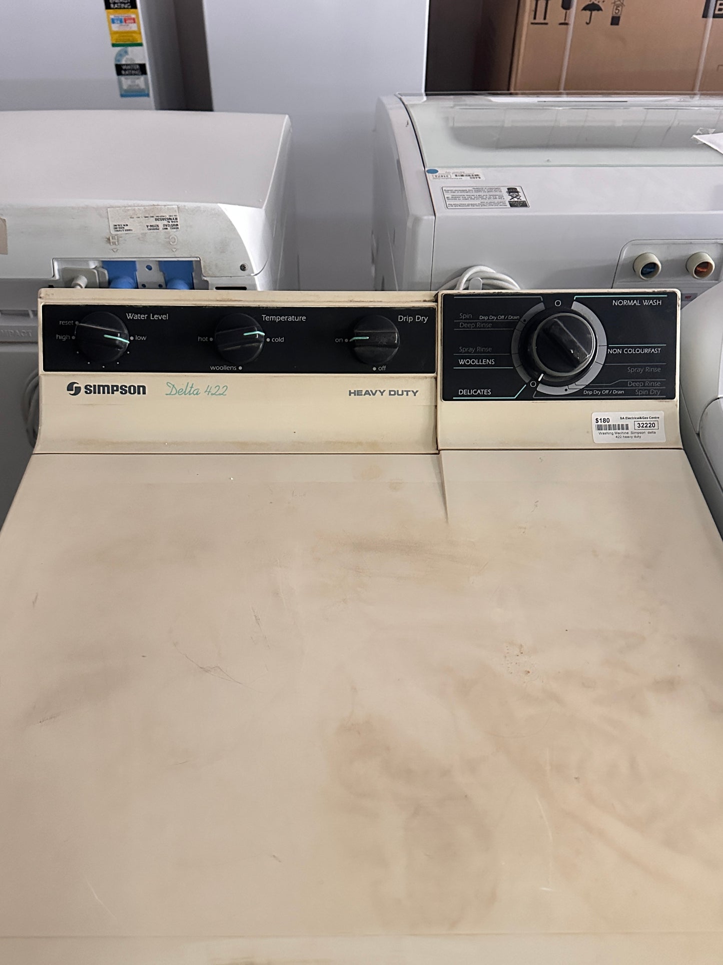 Simpson Top Loader Washing Machine 4kg Delta 422