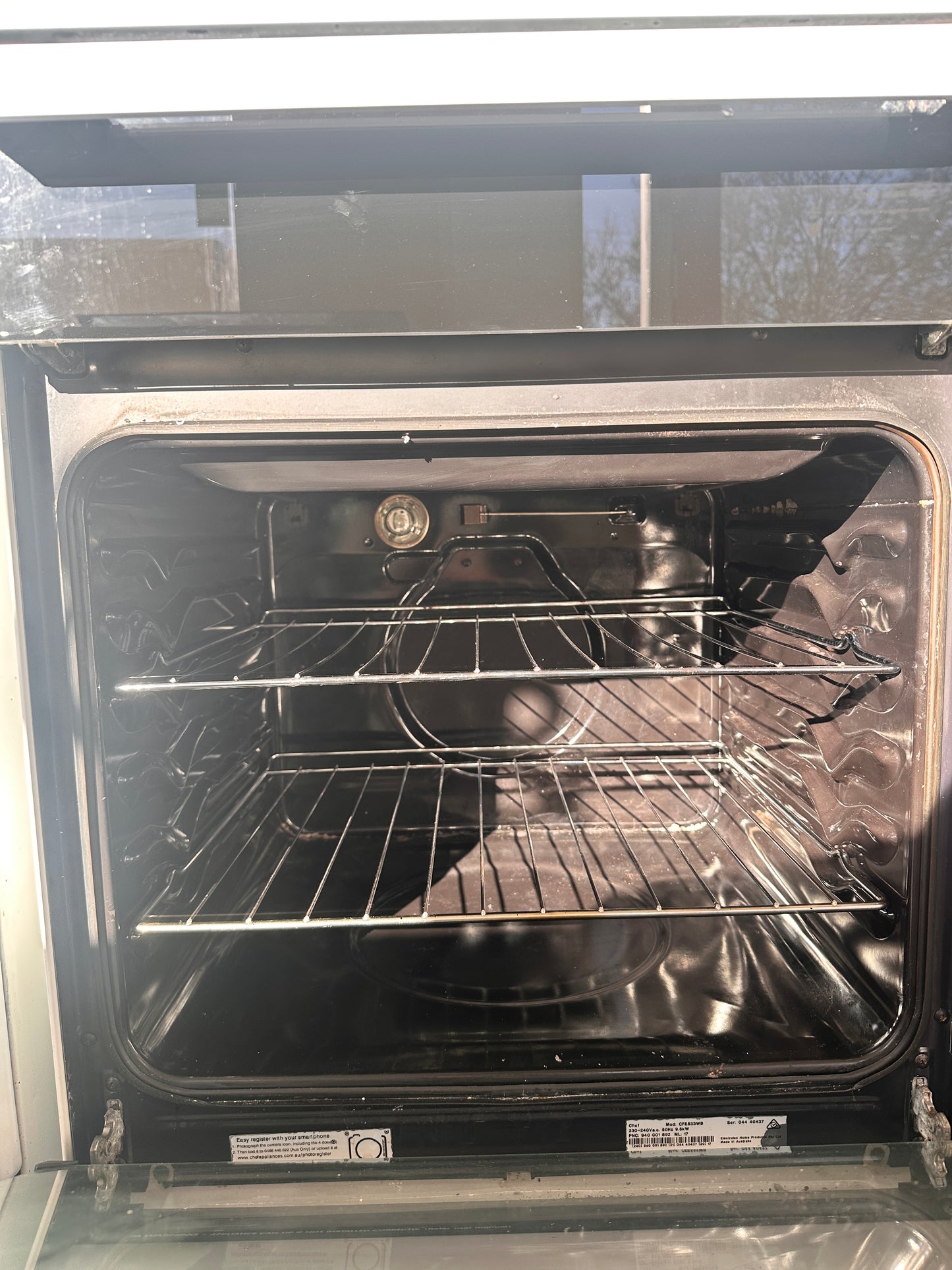 Chef 54cm Upright Cooker Freestanding Electric Stove 533