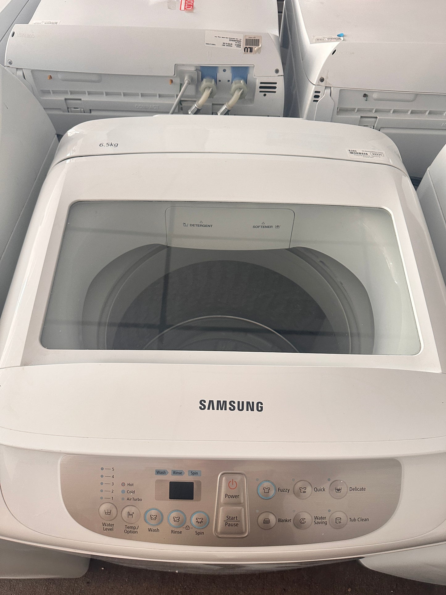Samsung Top Loader Washing Machine 6.5kg WA65F5S2