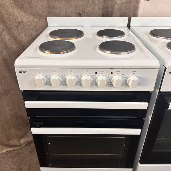 Chef 54cm Upright Cooker Freestanding Electric Stove 535
