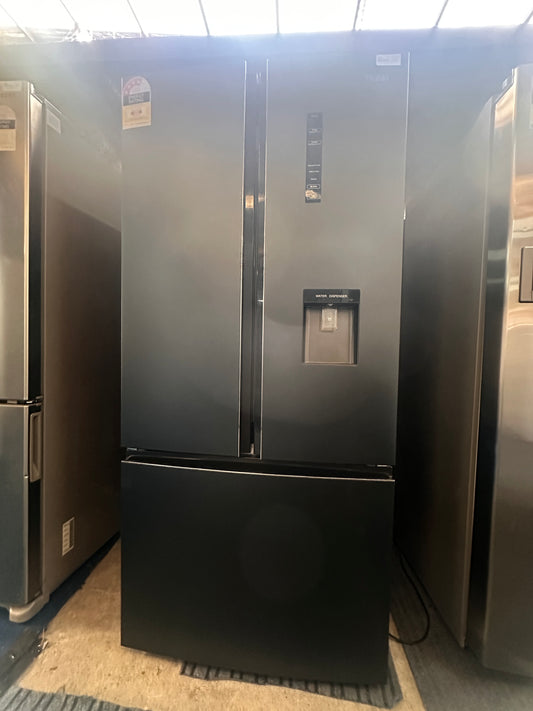 Haier French Door Fridge Freezer 489L HRF520FHC Black