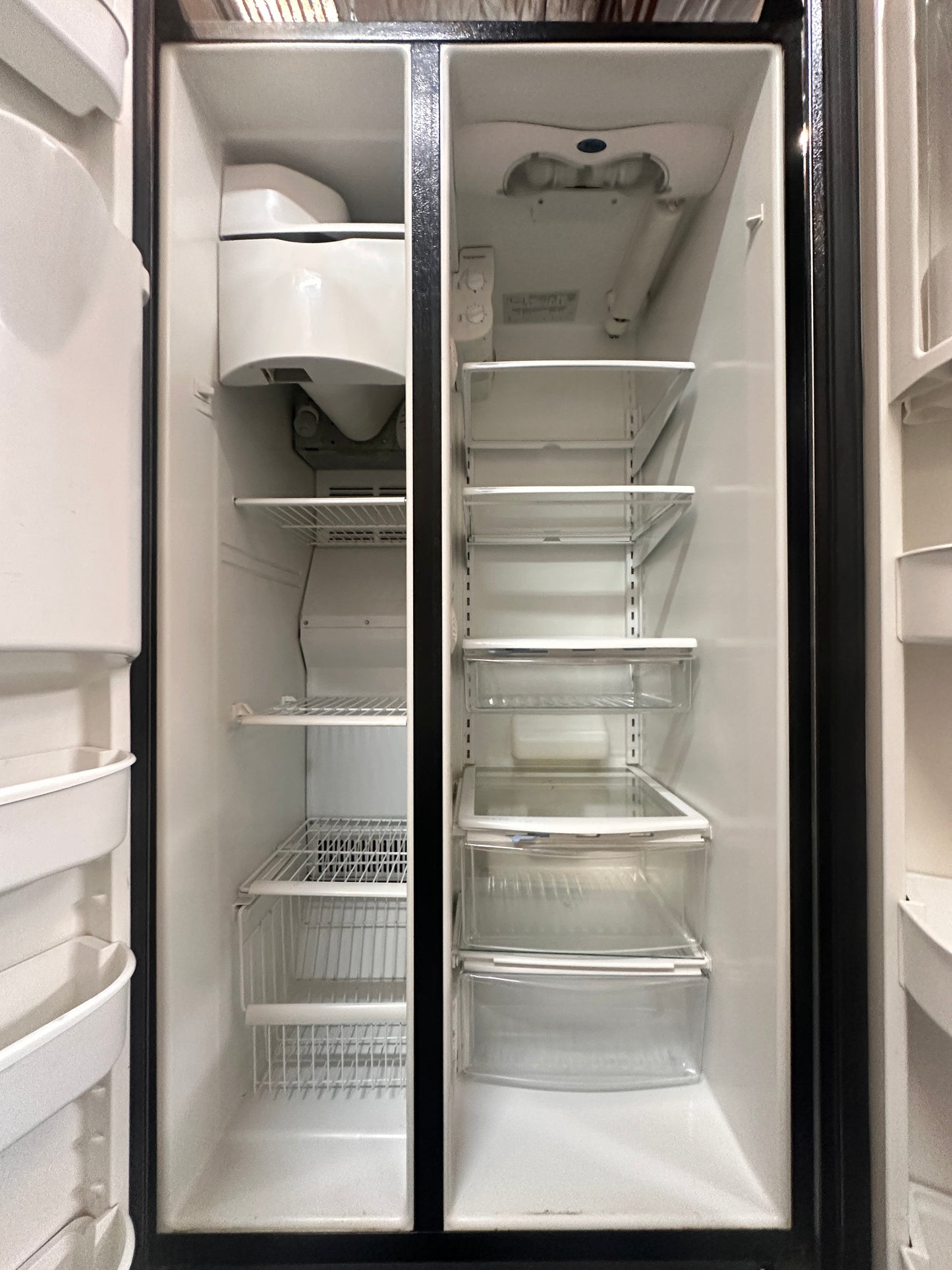 Amana Side by Side Fridge Freezer 661L XRSS465BB  Stainless Steel