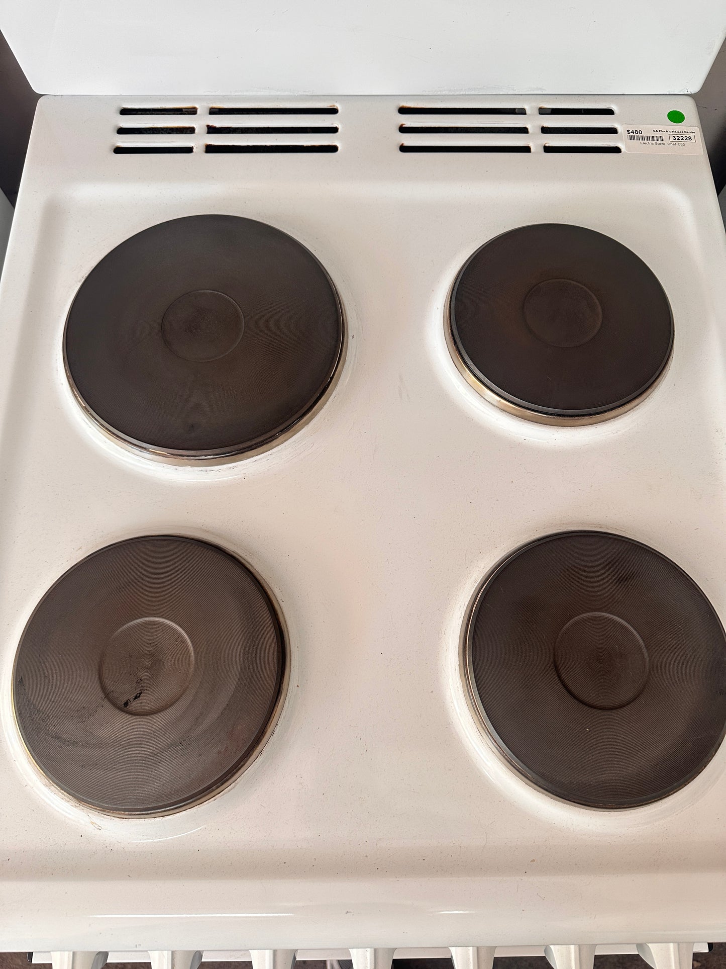 Chef 54cm Upright Cooker Freestanding Electric Stove 533