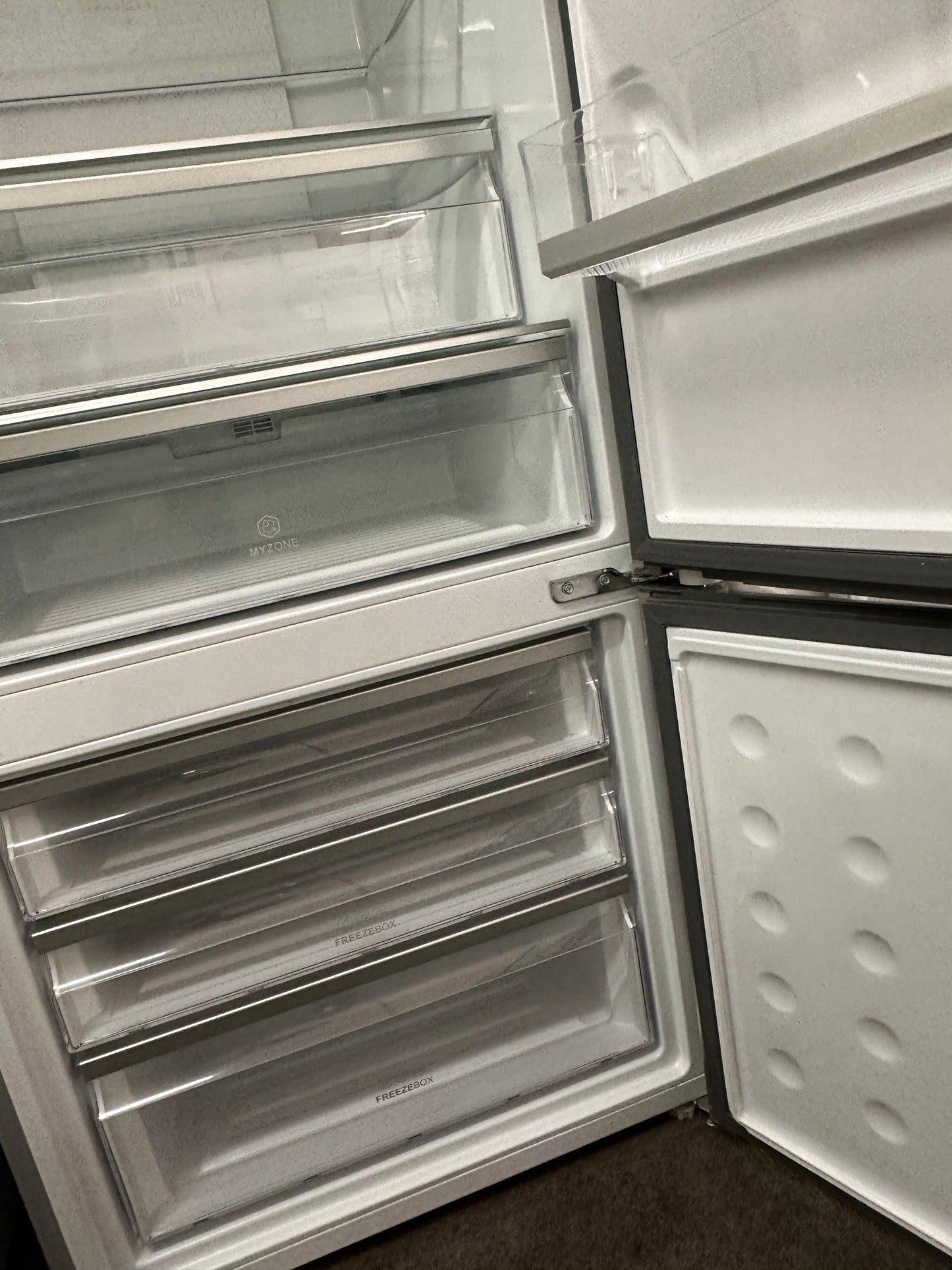 Haier Bottom Mount Fridge Freezer HBM340HSA1 450L